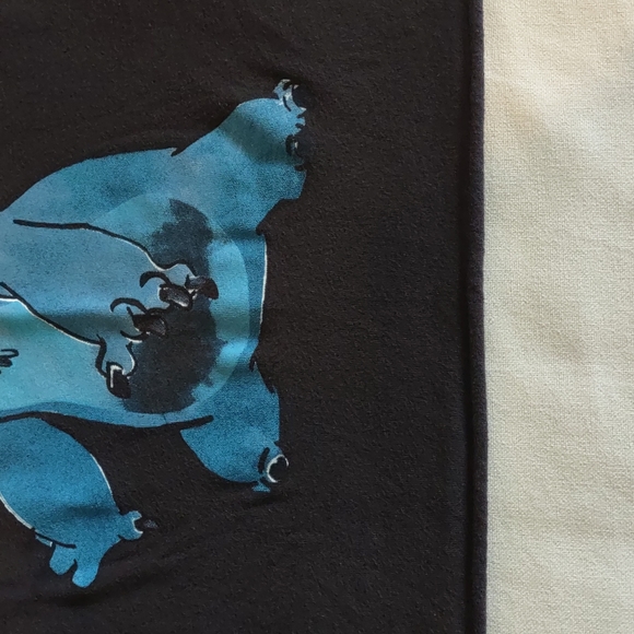 Disney Stitch Crop top graphic tee t shirt size XS dark grey - Picture 5 of 5